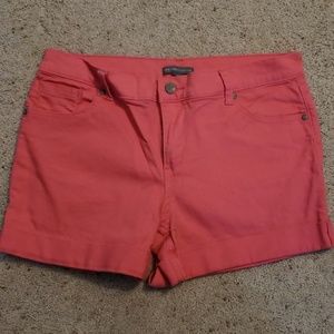 New York & Company Coral shorts